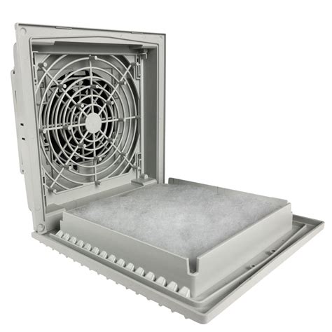 electrical enclosure with vents|electrical control panel filter fans.